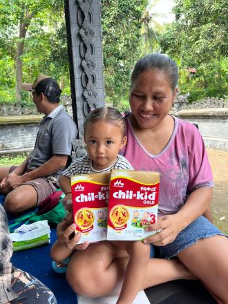 KEGIATAN RUTIN POSYANDU BANJAR DINAS SELOMBO 